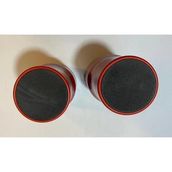 Set of 2 Red Insulated Travel Tumblers with Lids Matte Red Cup Holder Friendly - Picture 4 of 4